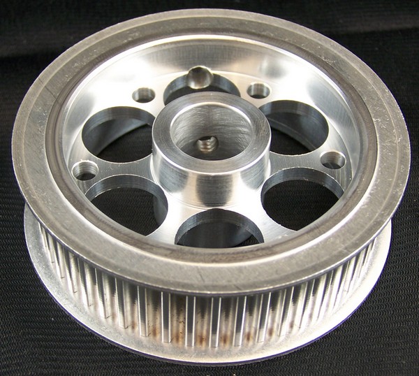 Aluminium timing belt pulley Clearance